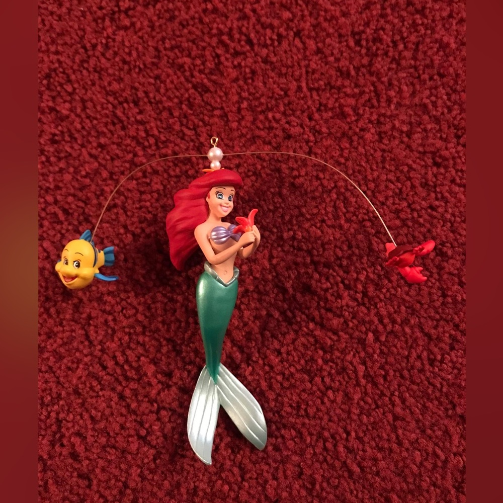 The Little Mermaid vintage ornament